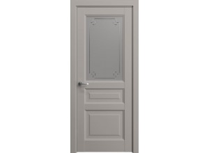Межкомнатная дверь 330.41 Г-У4 темно-серый шелк