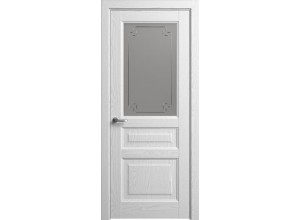 Межкомнатная дверь 35.41 Г-У4 ясень белый