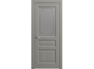Межкомнатная дверь 380.41 Г-К4 серый дуб