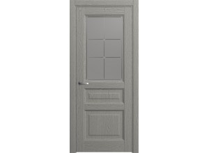 Межкомнатная дверь 380.41 Г-П6 серый дуб