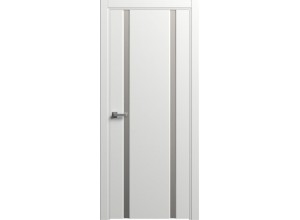 Межкомнатная дверь 90.02 белый шелк
