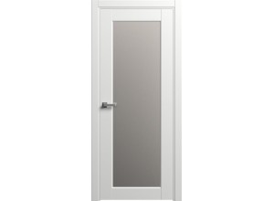 Межкомнатная дверь 90.105 белый шелк