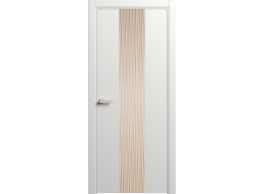 Межкомнатная дверь 90.21 ЗБС белый шелк