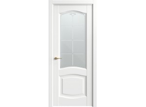 Межкомнатная дверь 90.54 белый шелк