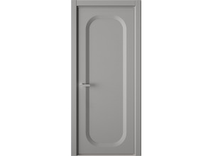 Межкомнатная дверь Солярис 325.175:КВ9 smoke
