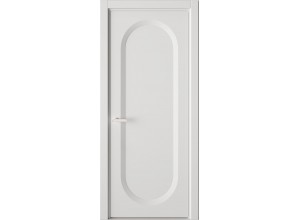 Межкомнатная дверь Солярис 78.175:КВ0 белый матовый