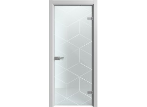 Стеклянная дверь 80-D01 прозрачное стекло