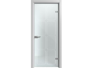 Стеклянная дверь 80-А01 прозрачное стекло