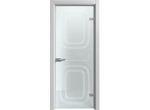 Стеклянная дверь 80-А02 прозрачное стекло