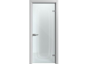 Стеклянная дверь 80-А03 прозрачное стекло