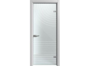 Стеклянная дверь 80-М02 прозрачное стекло