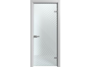 Стеклянная дверь 80-М04 прозрачное стекло