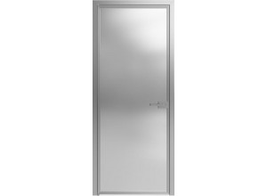 Стеклянная дверь Scala зеркальная (Т24) серебро